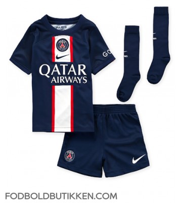 Paris Saint-Germain Lionel Messi #30 Hjemmebanetrøje Børn 2022-23 Kortærmet (+ Korte bukser)